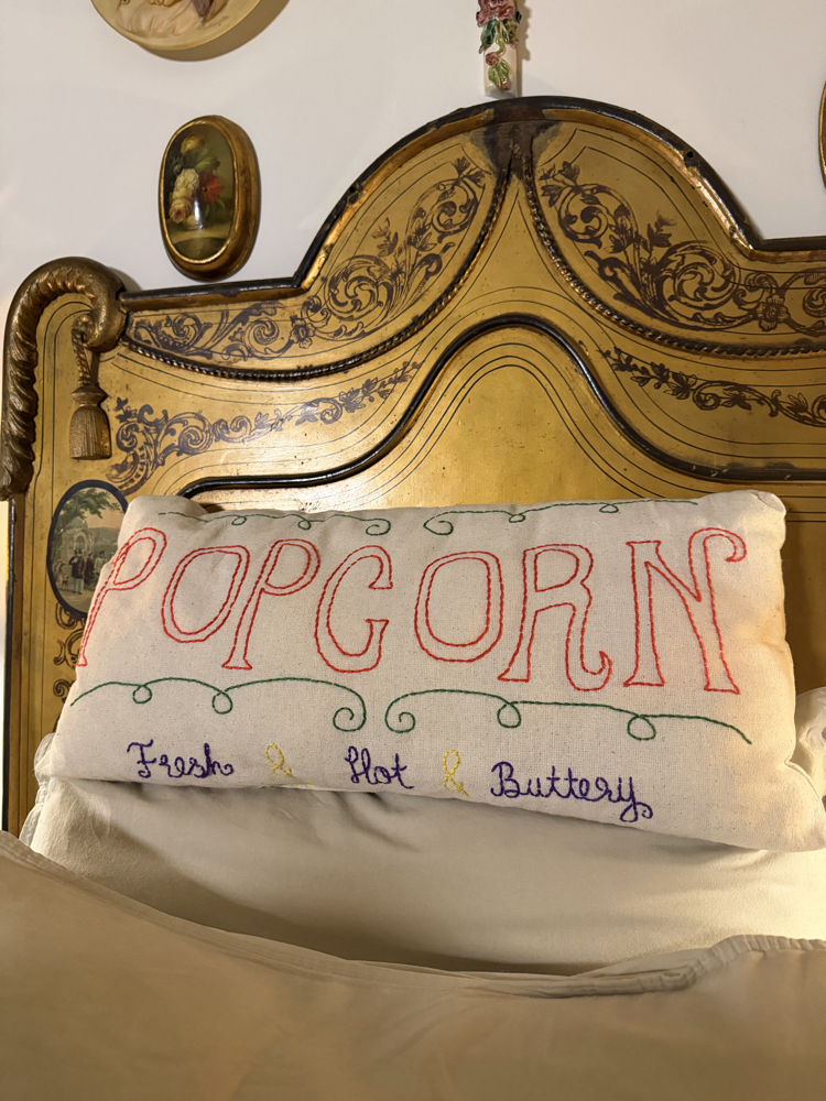 Popcorn yastık
