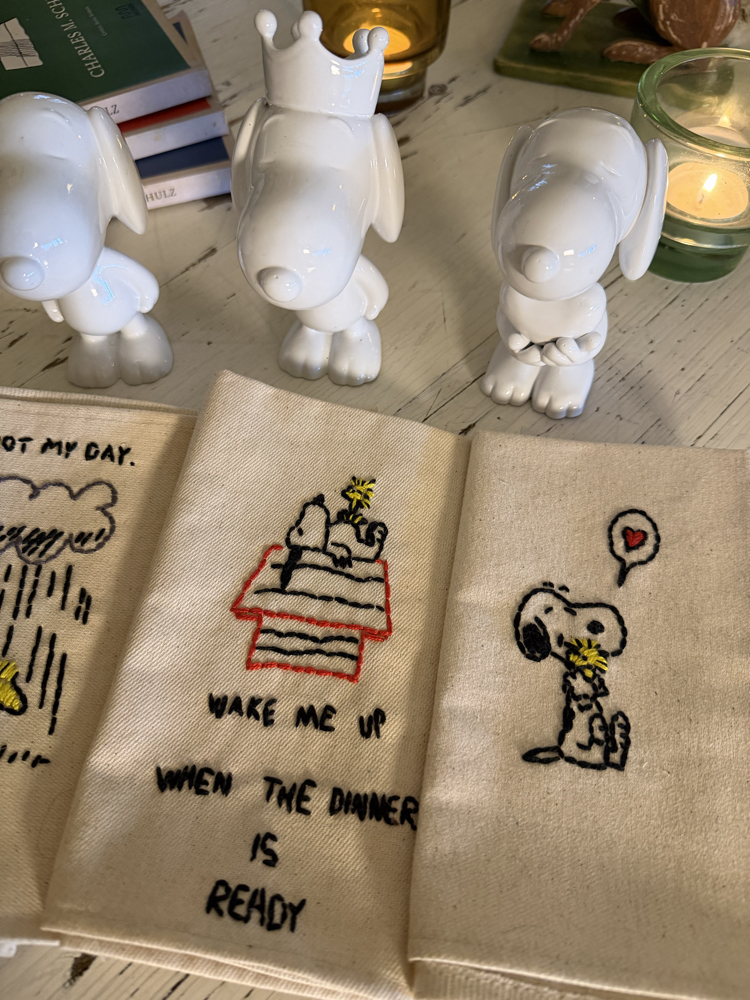 Snoopy 4 adet servis peçetesi