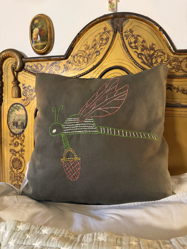 Dragonfly yastık 