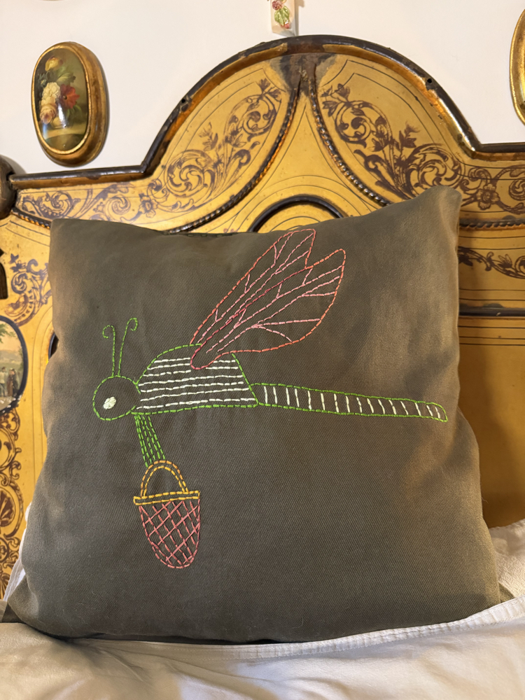 Dragonfly yastık 