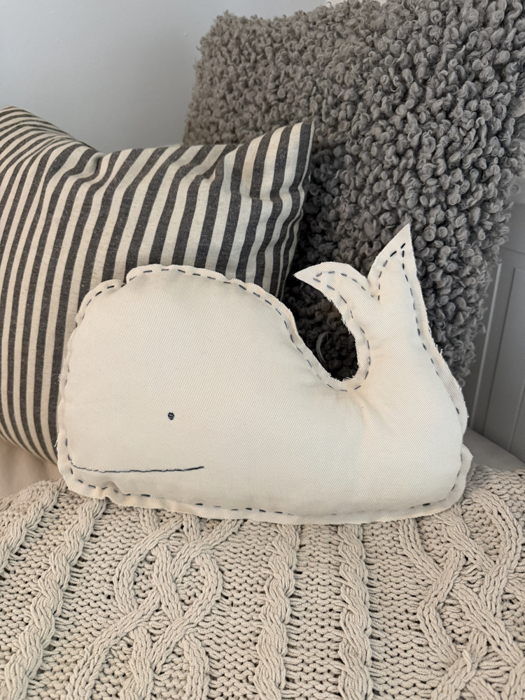 Moby Dick cushion 
