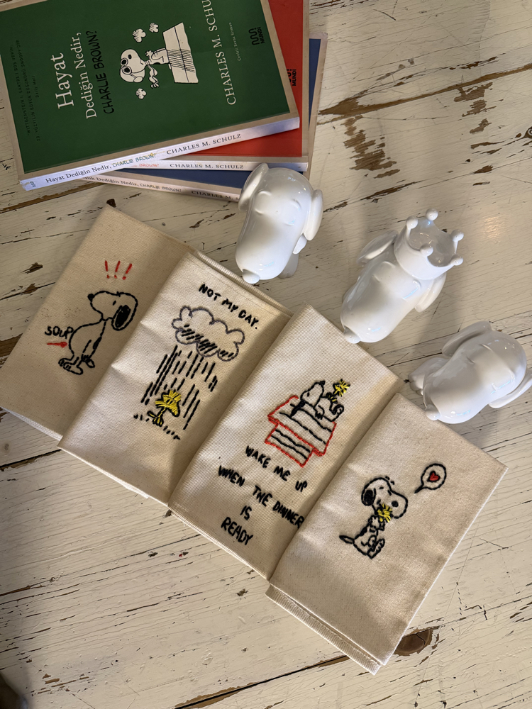 Snoopy 4 adet servis peçetesi
