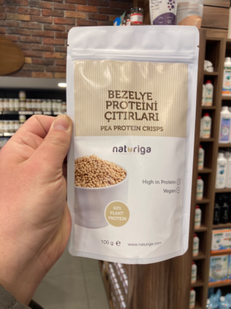 Bezelye Proteini Çıtırları 100 gr