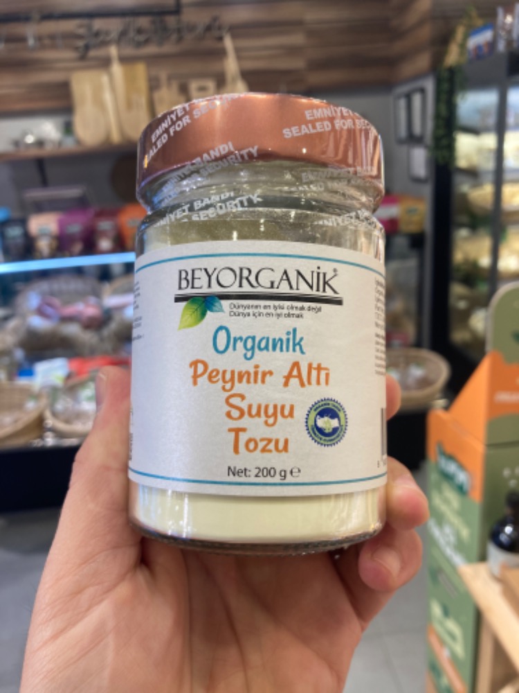 Beyorganik Organik Peynir Altı Suyu Tozu 200 gr