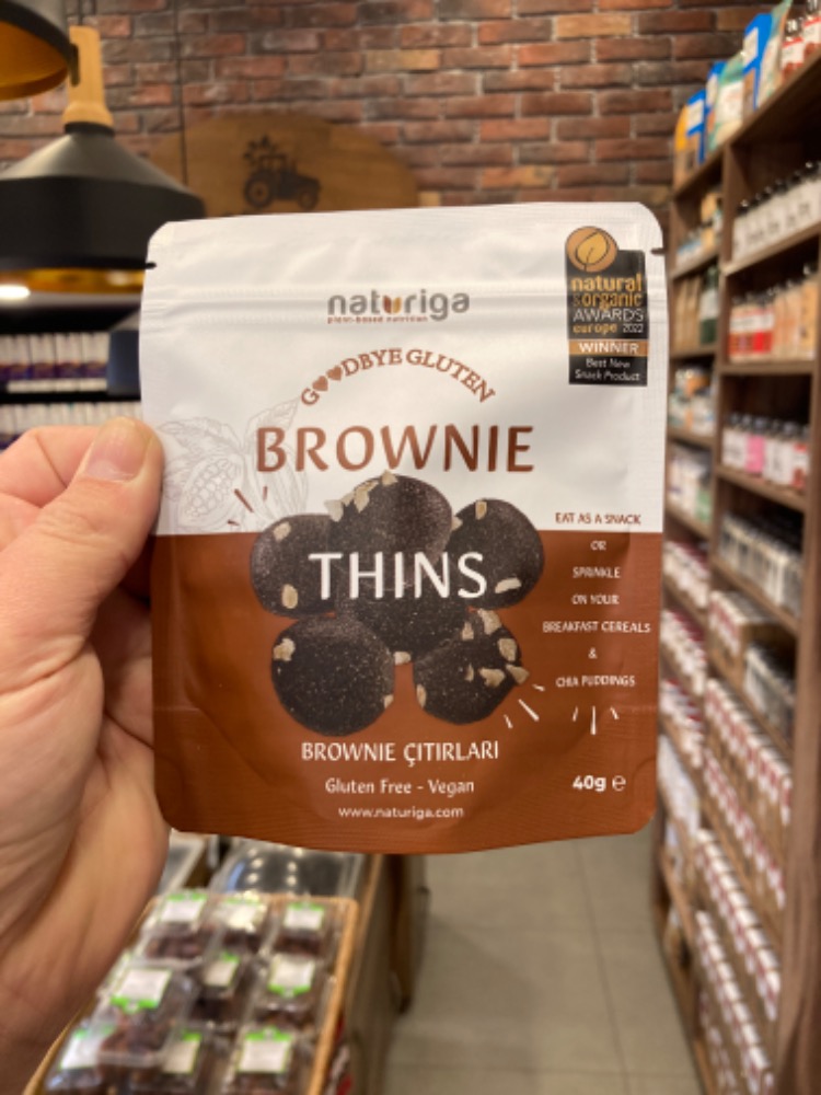 Glutensiz Brownie Çıtır Kraker 40 gr