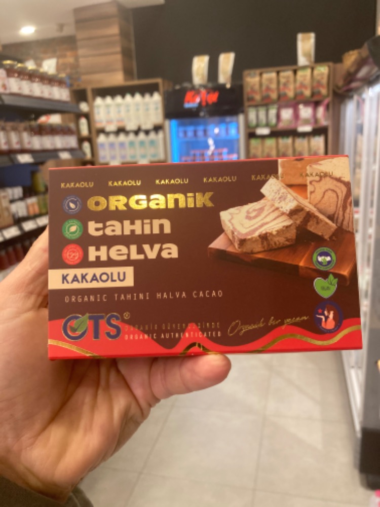 Organik Kakaolu Helva 200 gr