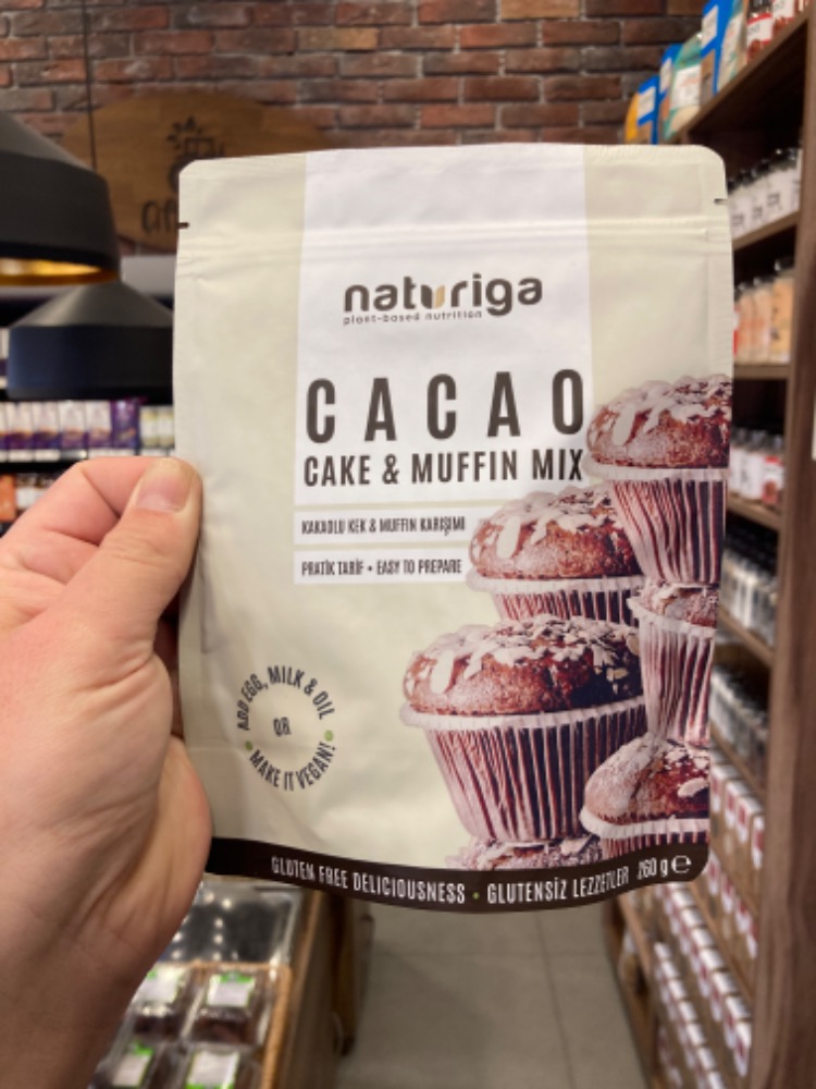 Glutensiz Kakaolu Kek & Muffın Karışımı 260 gr