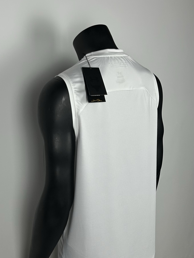 Astana White Performance Sleeveless T-shirt  |  1031