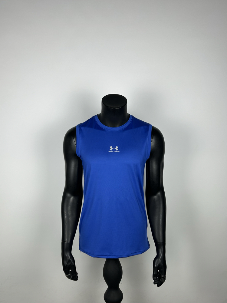 Dia Dark Blue Performance Sleeveless T-shirt | 1031