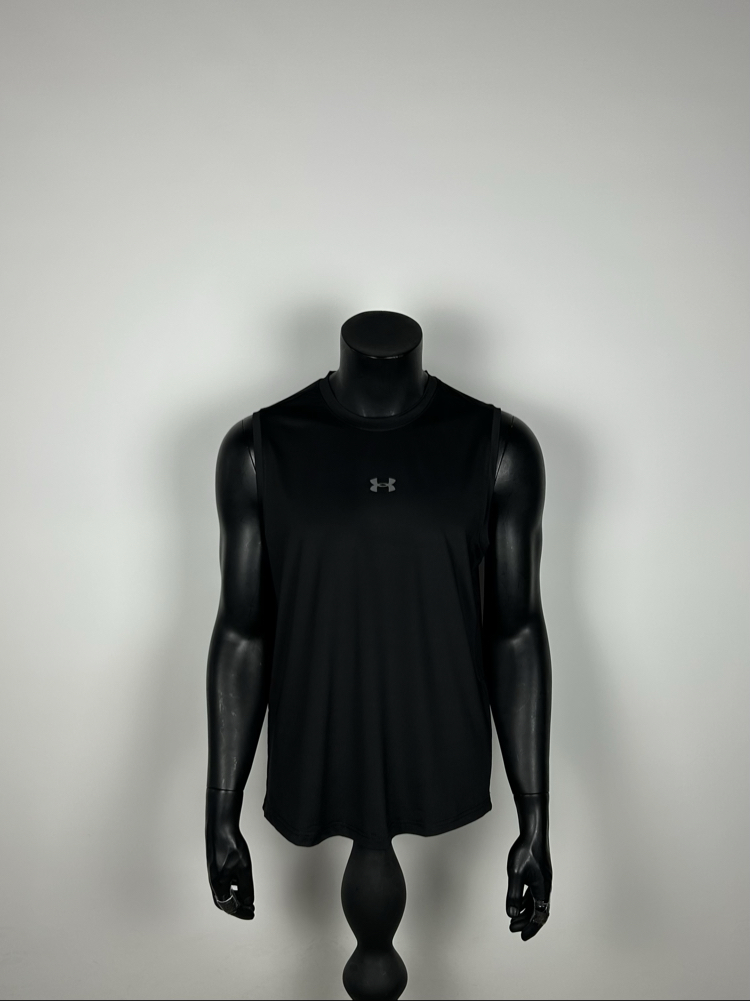 Astana Black Performance Sleeveless T-shirt  |  1031