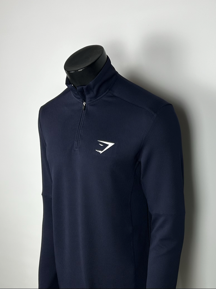 Vomero V30 Dark Blue Half-Zip Sweatshirt | 3360