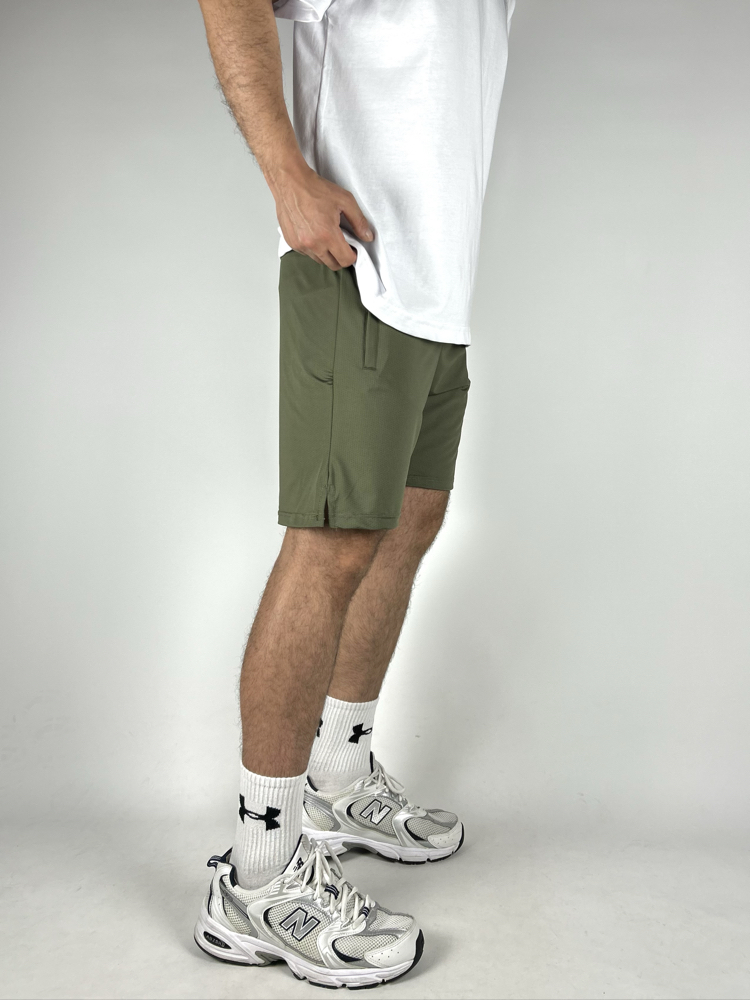 Sharpe Khaki Micro Shorts | 1020
