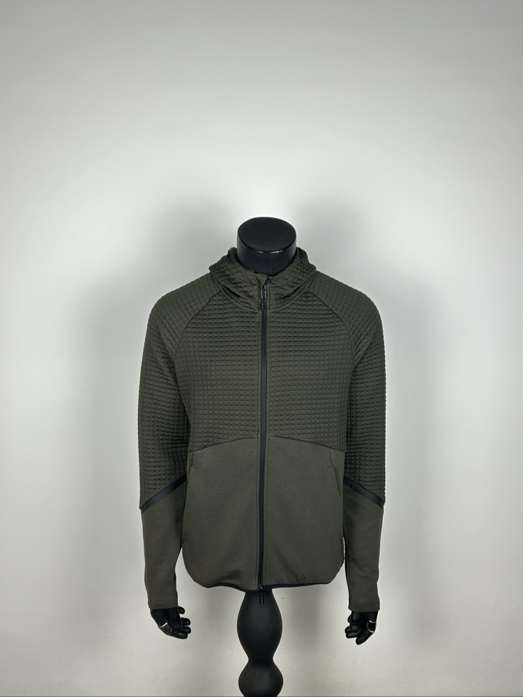 Wolt Khaki Hoodie Cotton Sweatshirt | 3360