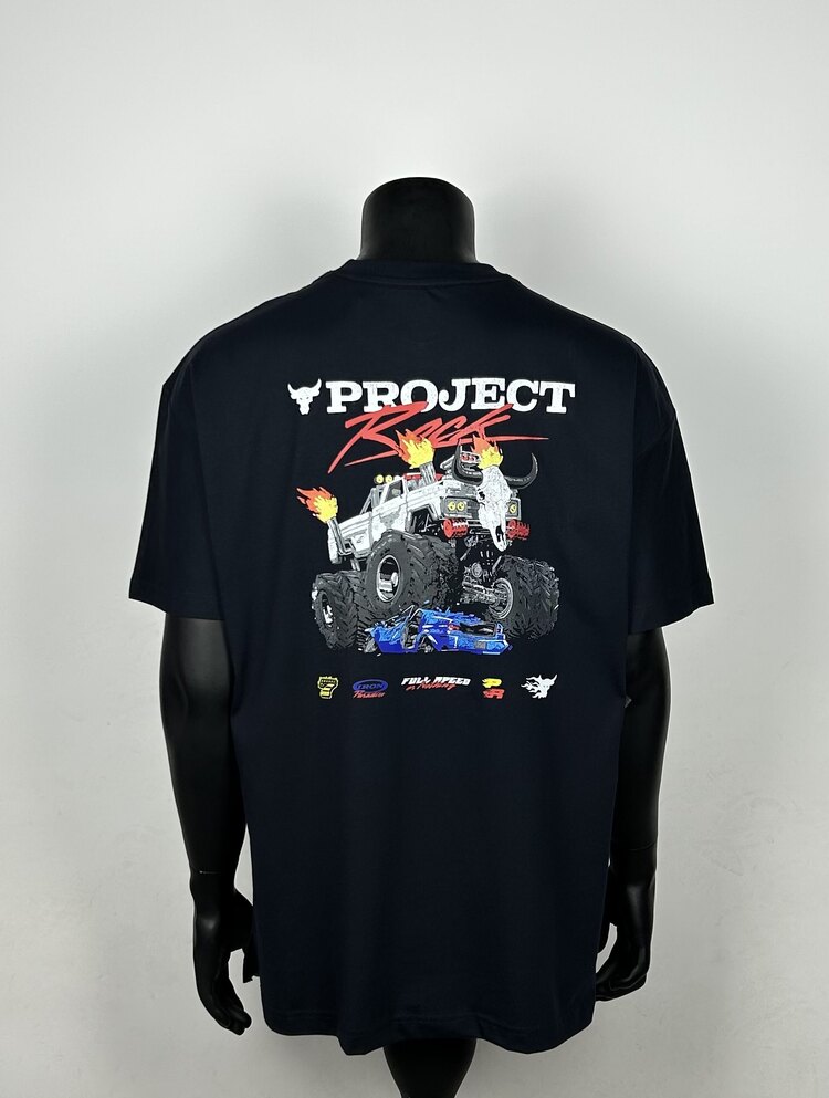 Kyoto Dark Blue Oversize Cotton T-shirt | 1099