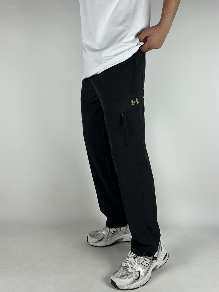 Ruin Black Baggy Fresh Fabrics Sweatpants  |  1038