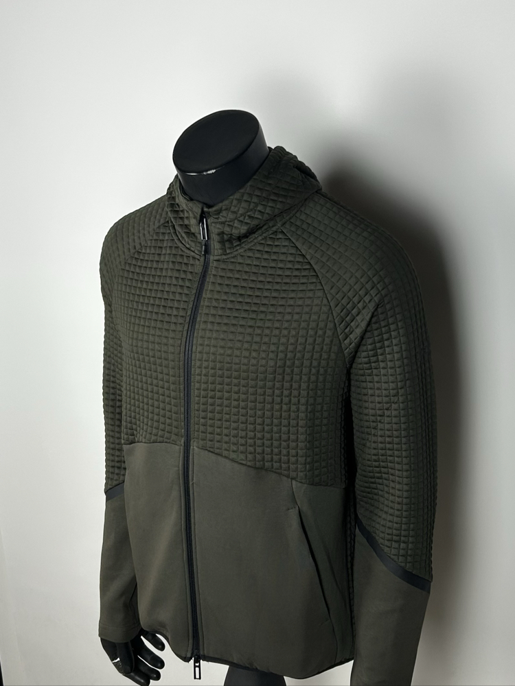 Wolt Khaki Hoodie Cotton Sweatshirt | 3360