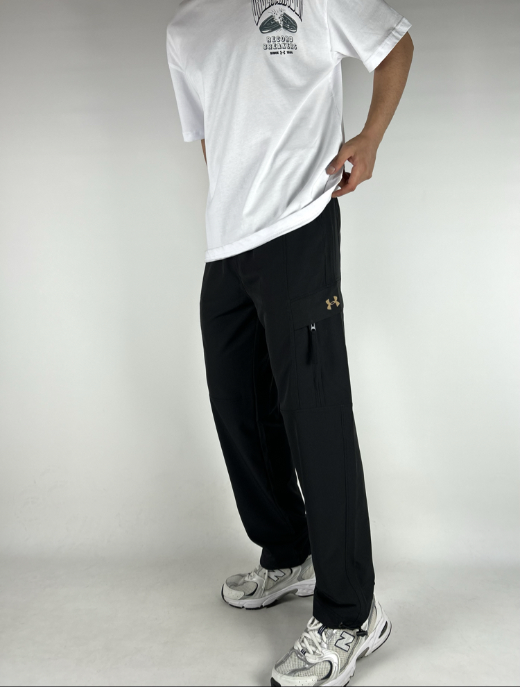 Ruin Black Baggy Fresh Fabrics Sweatpants  |  1038