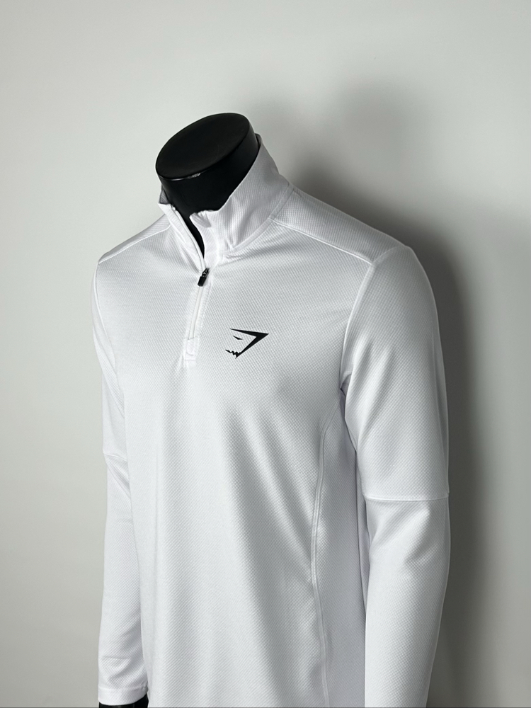 Vomero V30 White Half-Zip Sweatshirt | 3360