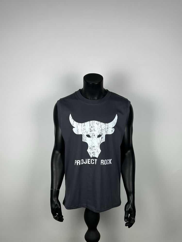 Buffalo Anthracite Cotton Sleeveless T-shirt & Rank G2 Micro Shorts Combin  |  1033