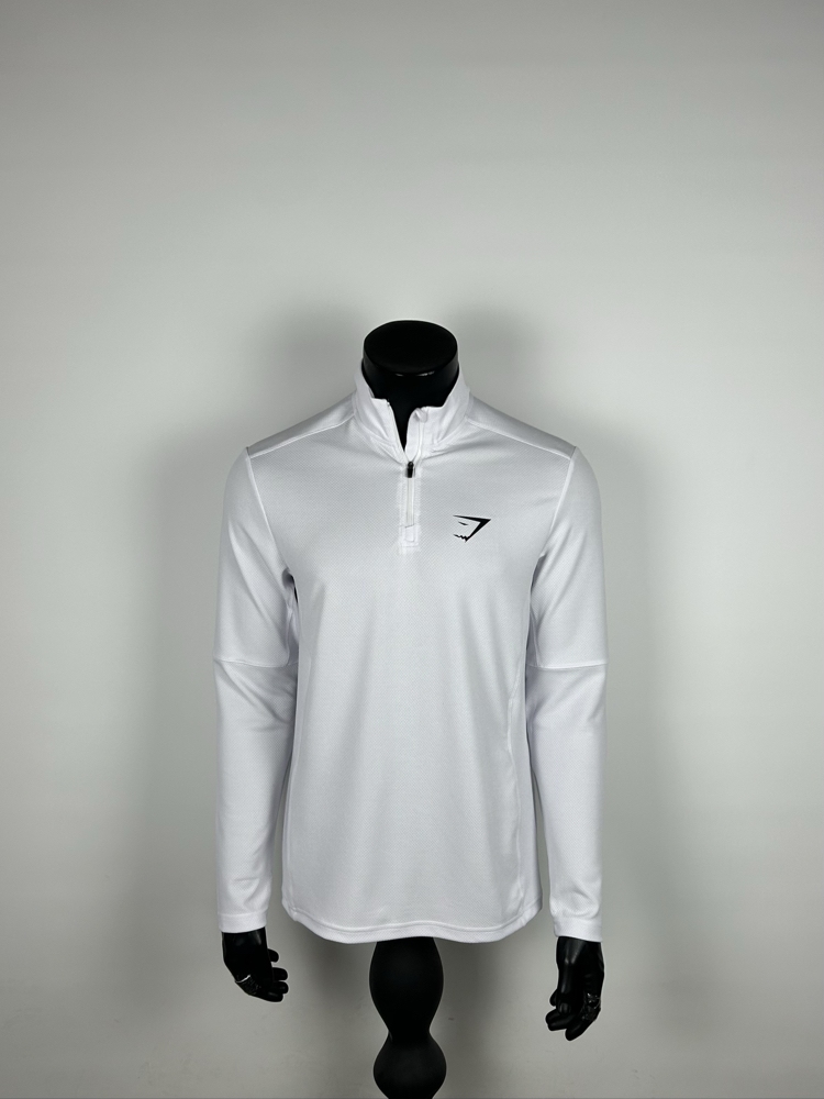 Vomero V30 White Half-Zip Sweatshirt | 3360