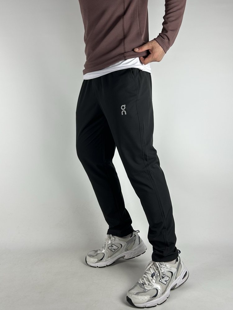 Muno Black Micro Stretch Sweatpants | 1038
