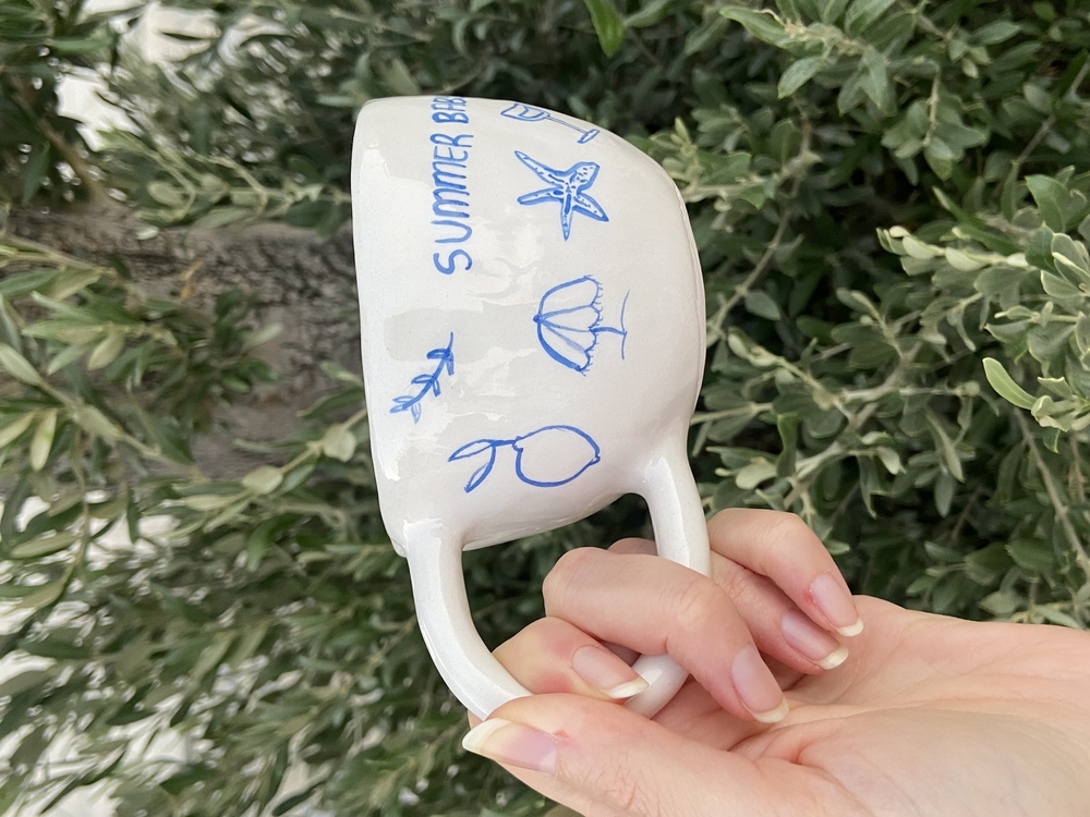 Summer baby mug - Large