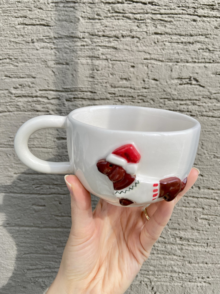 Xmas Dog Mug