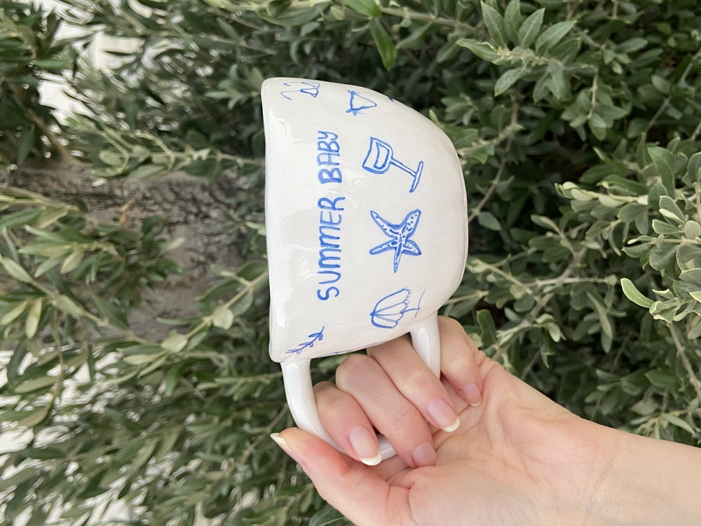 Summer baby mug - Large