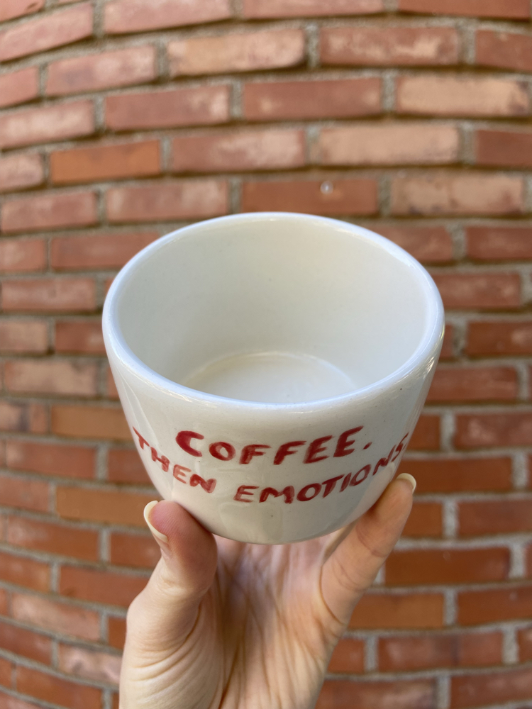 Coffee. Then Emotions. Coffee Mug