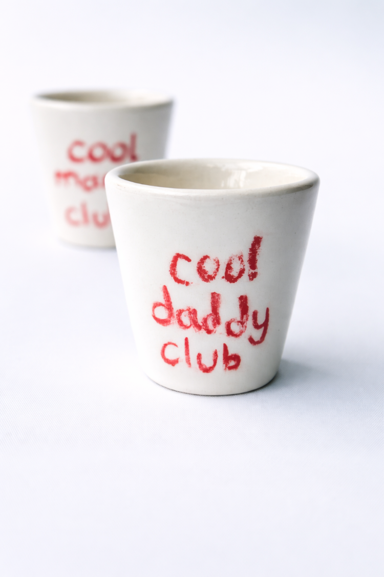 Cool Mama Club & Cool Daddy Club Espresso Set