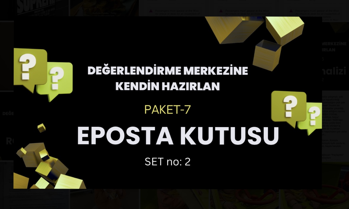 2 ADET Bekleyen işler ajanda egzersizi ve örnek ajanda planı - SET no: 2