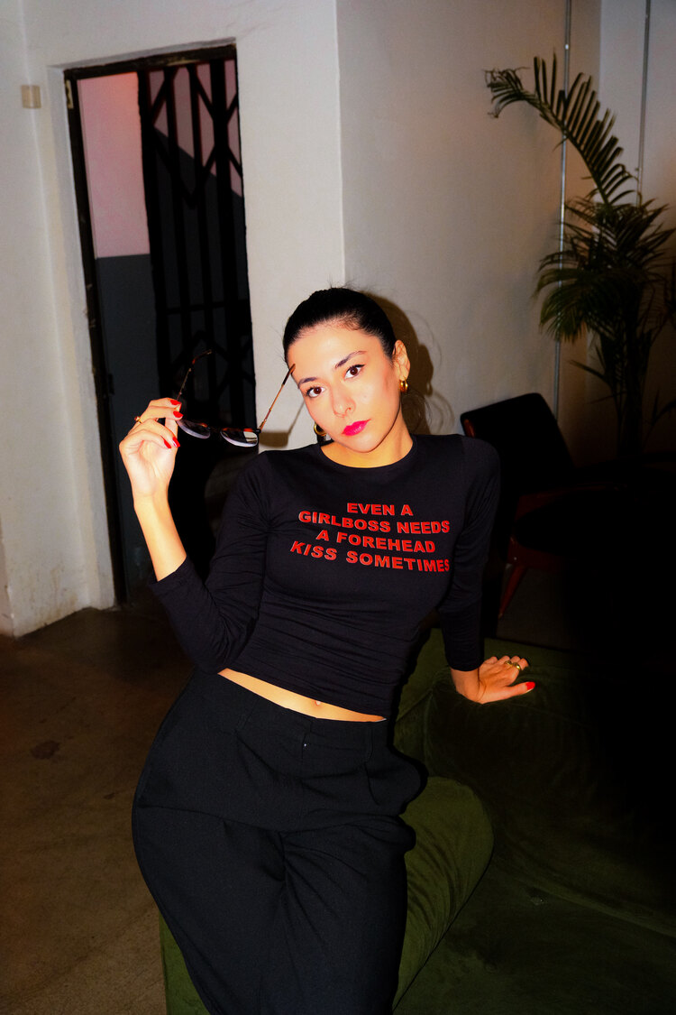 Girlboss - Uzun kollu body