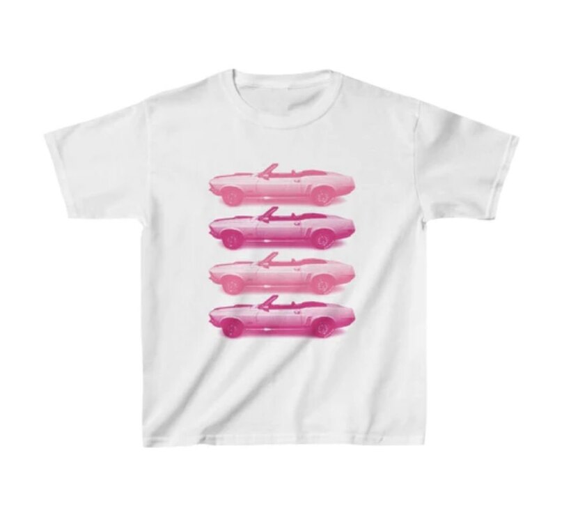 Pink Cars - T-Shirt