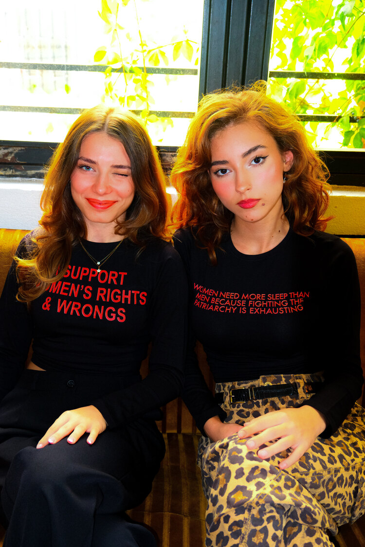I Support Women - Uzun kollu body