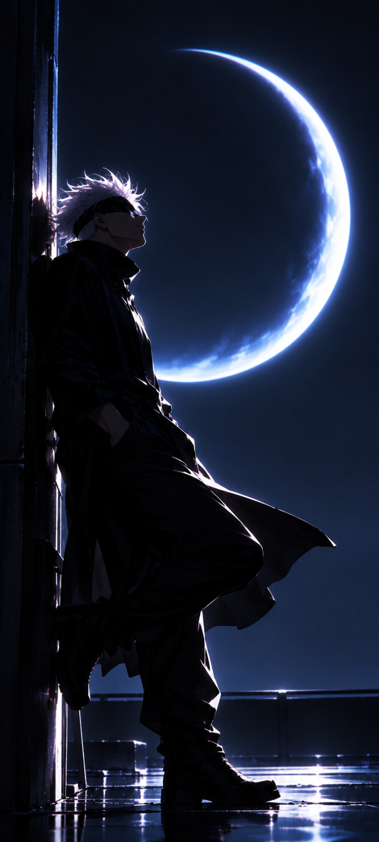 Gojo Dark Fantasy Wallpaper Set – 9 Phone Wallpapers