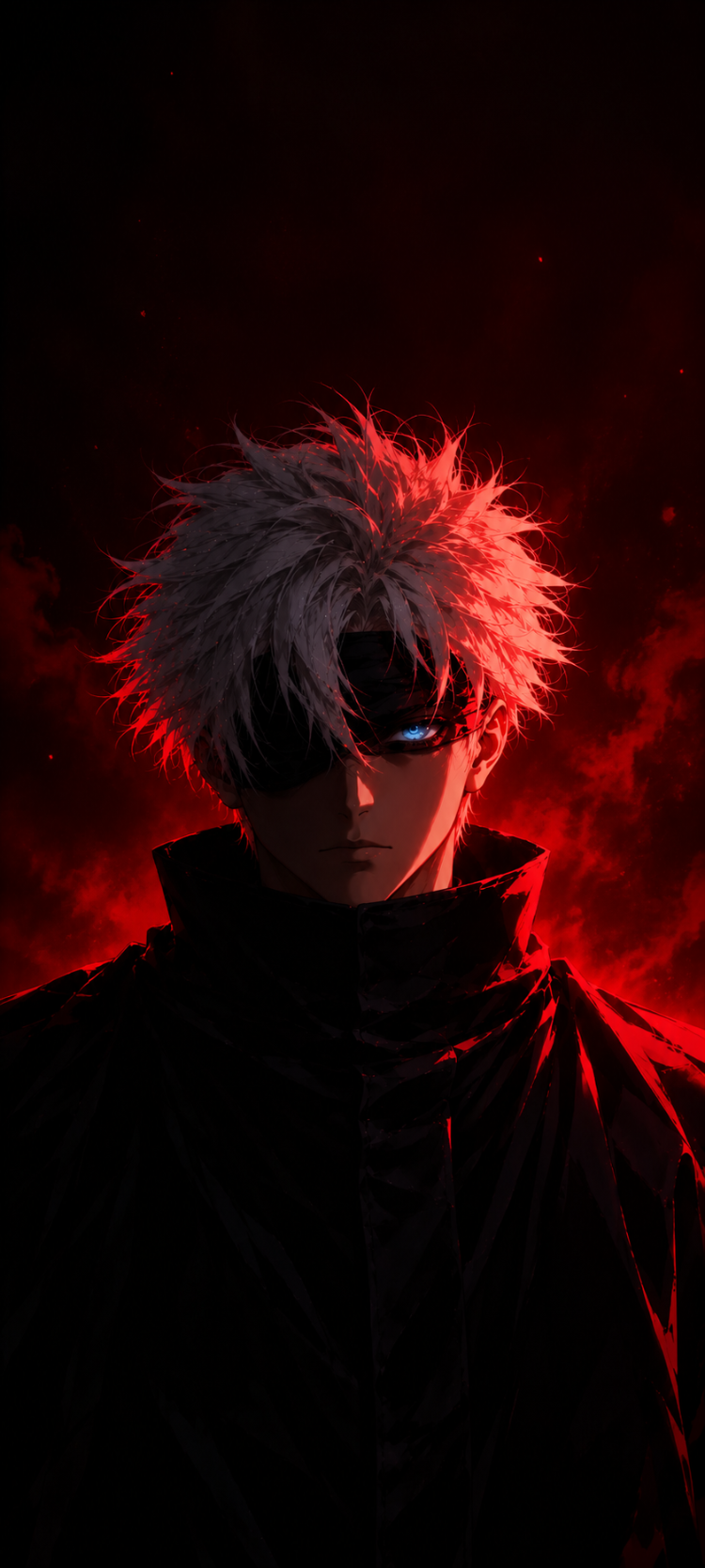 Gojo Dark Fantasy Wallpaper Set – 9 Phone Wallpapers