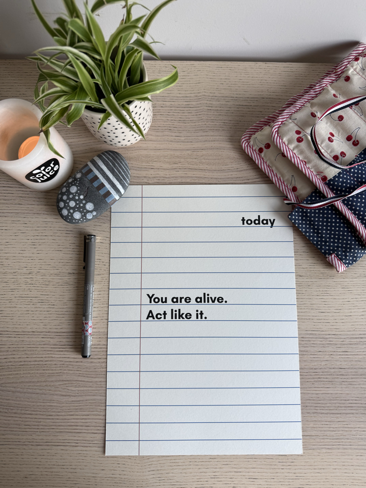 A4 Poster-You Are Alive