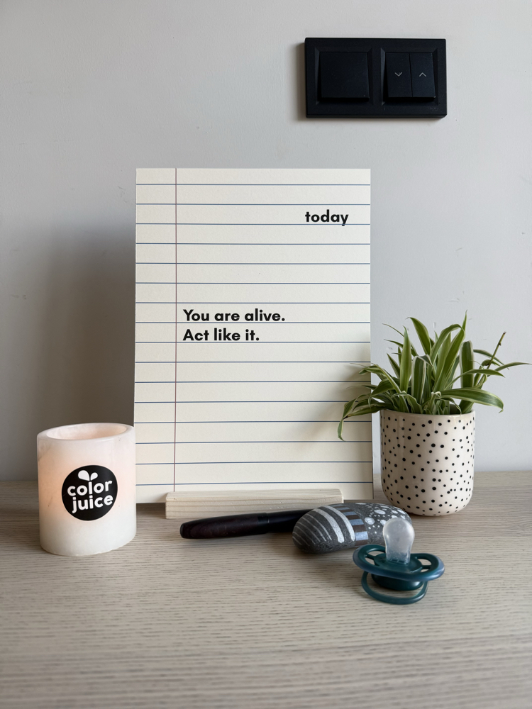 A4 Poster-You Are Alive