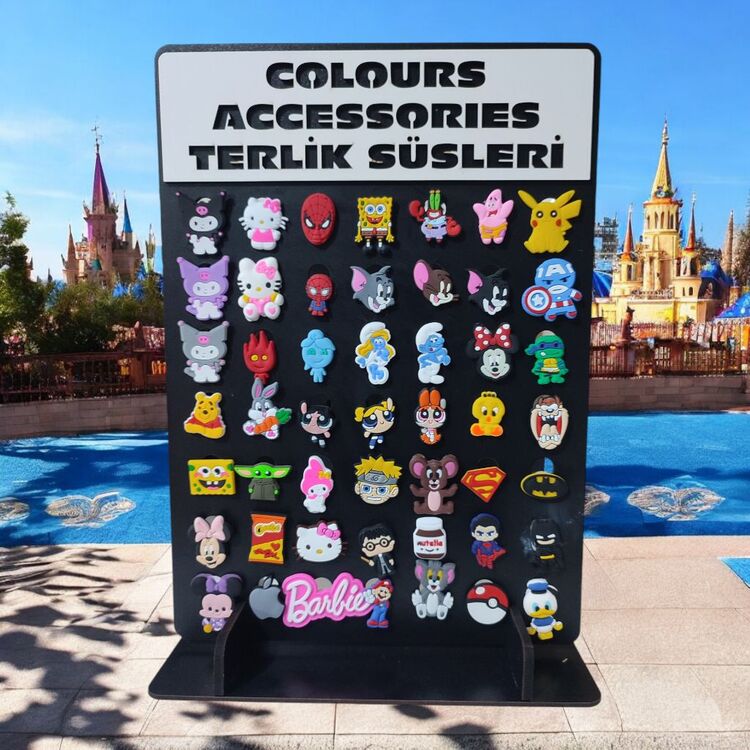 Crocs TERLİK Süsleri 1000 adet