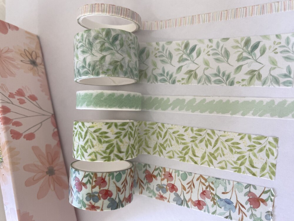 5 adet Washi tape