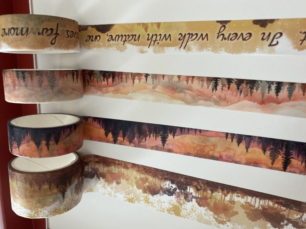 4 adet Washi tape 