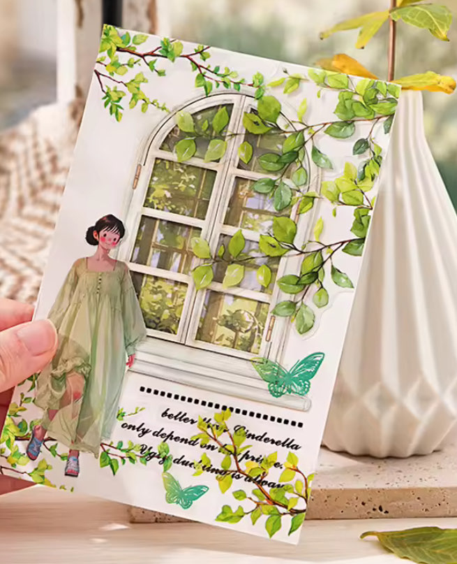 Ağaç dalları pet stickerler 
