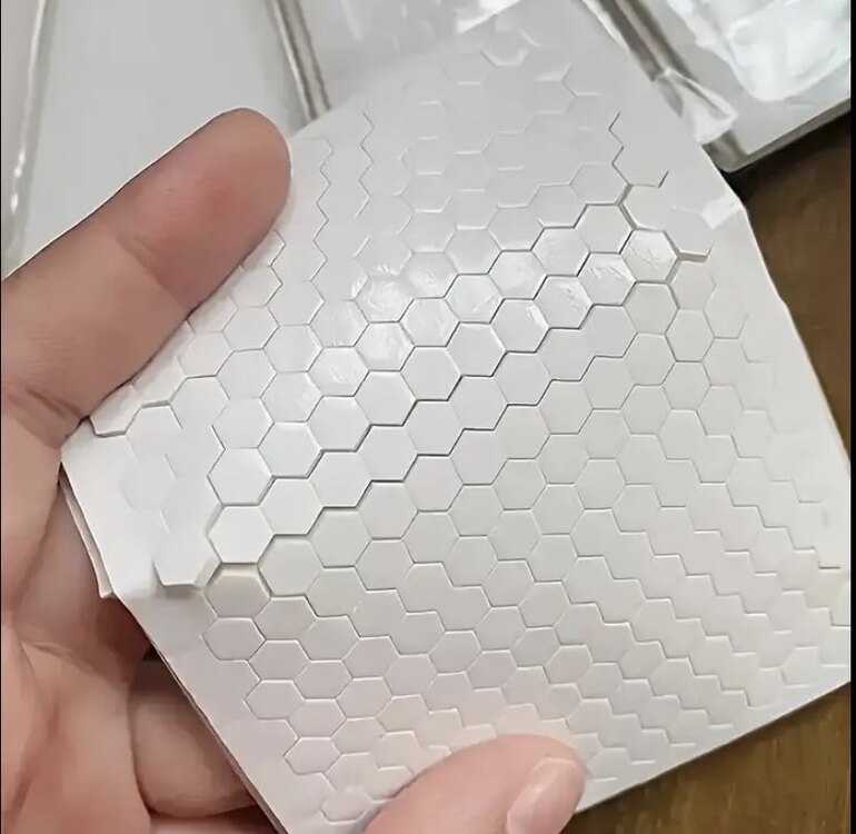 Altıgen çift taraflı köpük bant 0.64 cm