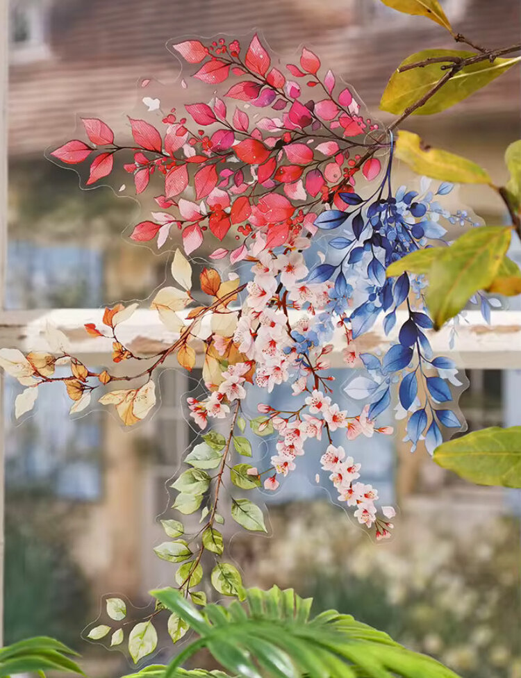 Ağaç dalları pet stickerler 