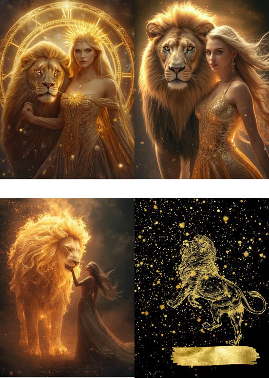 24 görsel gold leo set