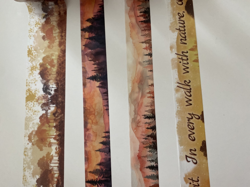 4 adet Washi tape 