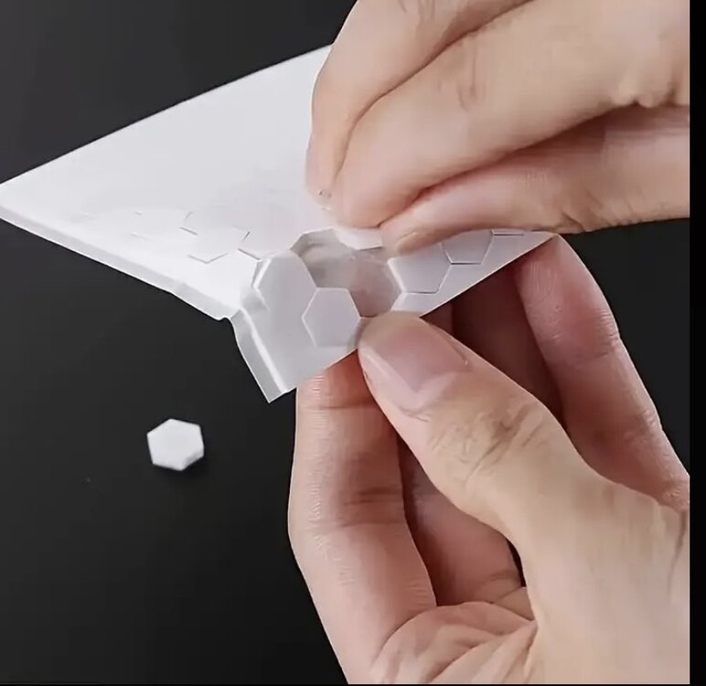 Altıgen çift taraflı köpük bant 0.64 cm