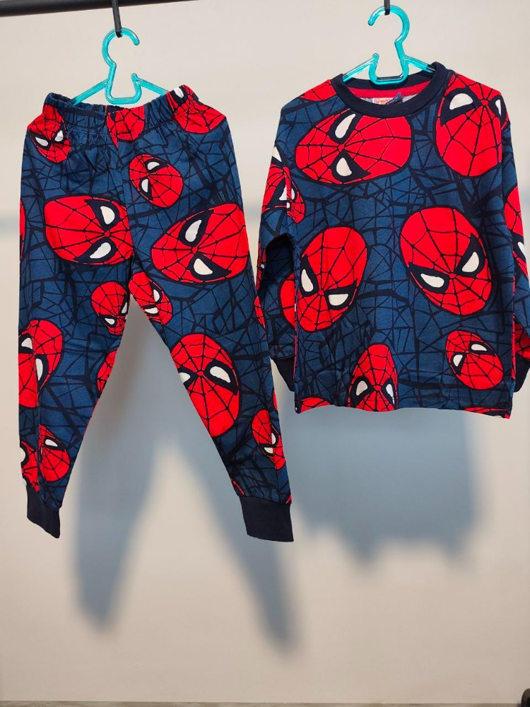Spiderman baskılı pijama takımı 2-12 yaş