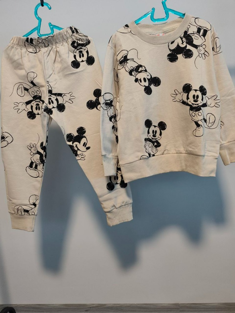 Mickey Mause baskılı pijama 