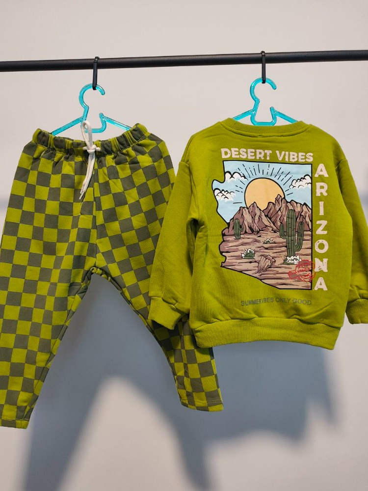 Yeni sezon Yeşil Desert Vibes Takım